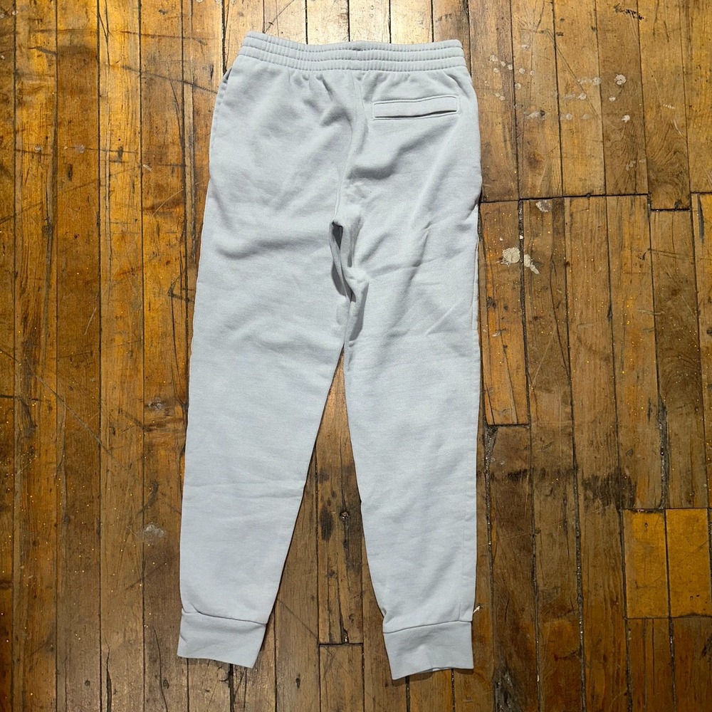 Under Armour Jogger Pants Girls 14 Gray Fleece Lined Tapered Leg‎ Elastic Waist - Picture 2 of 5